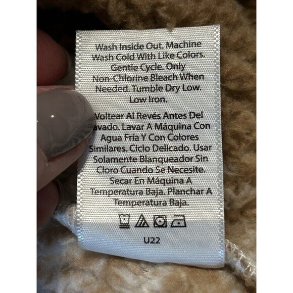 Terra & Sky Brown Check Flannel Shirt Jacket Women 1X 16W-18W - Picture 6 of 11